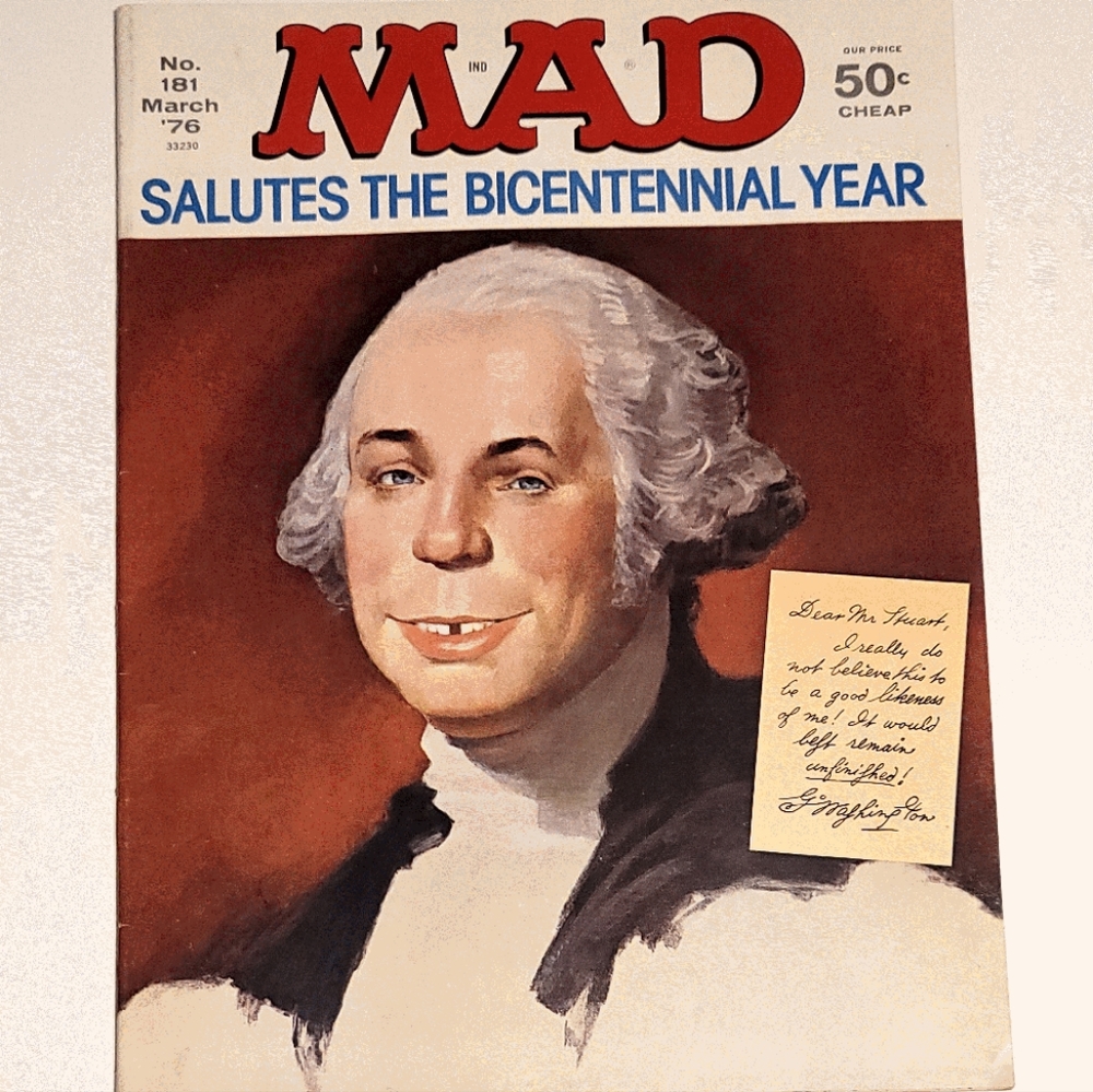 Mad Magazine No 181 March 1976 Vintage